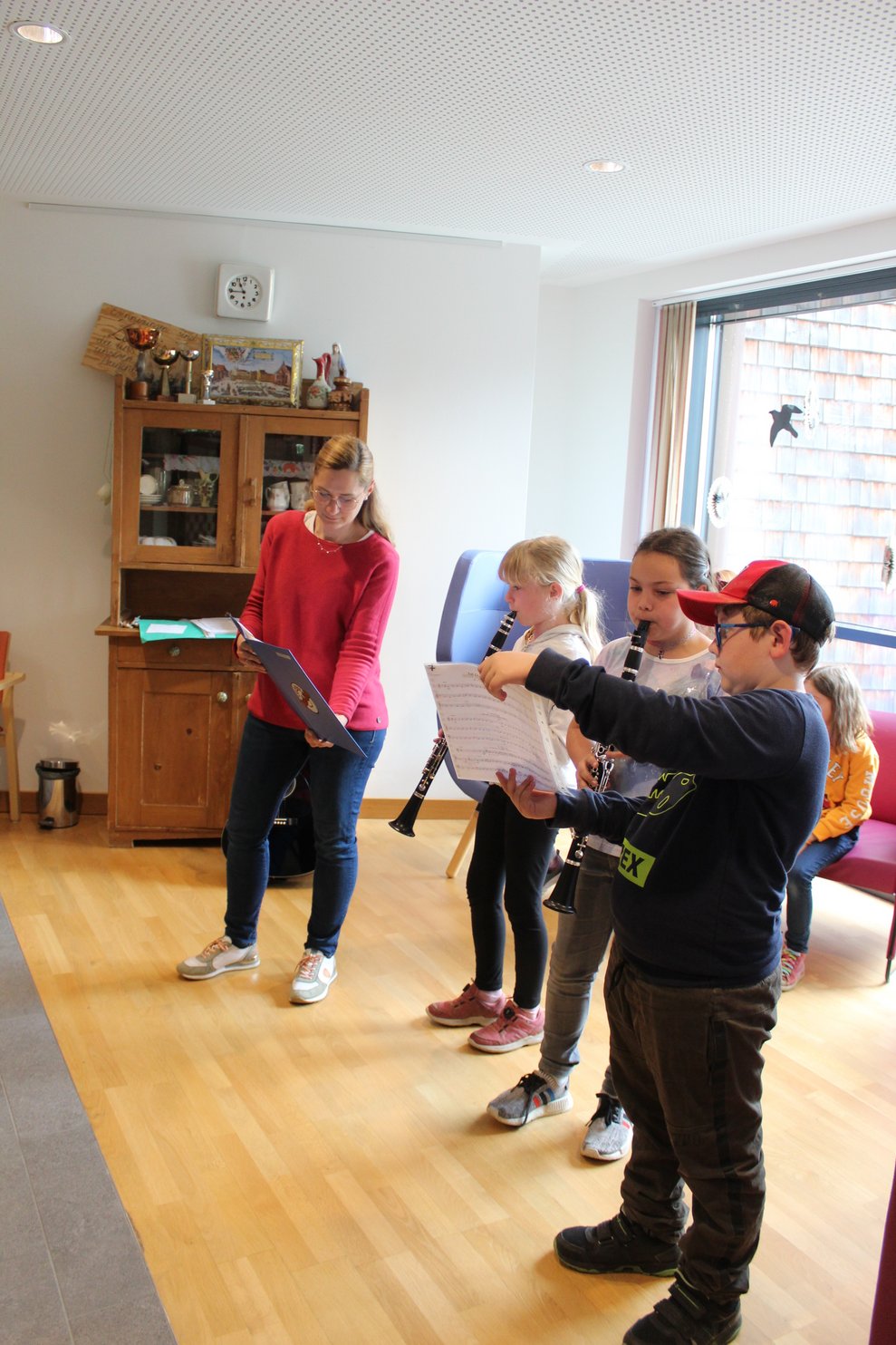 welche dann begeistert widergegeben wurden...