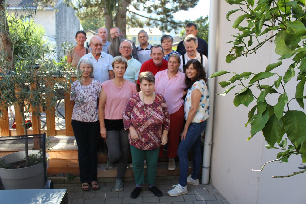 Mit einem Gruppenbild, auf dem man die Freude über diesen Ausflug sehen kann, endete dieser schöne Tag.