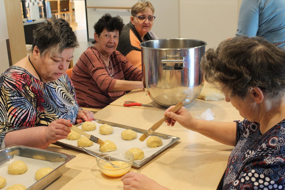 Beim Pinzen backen...