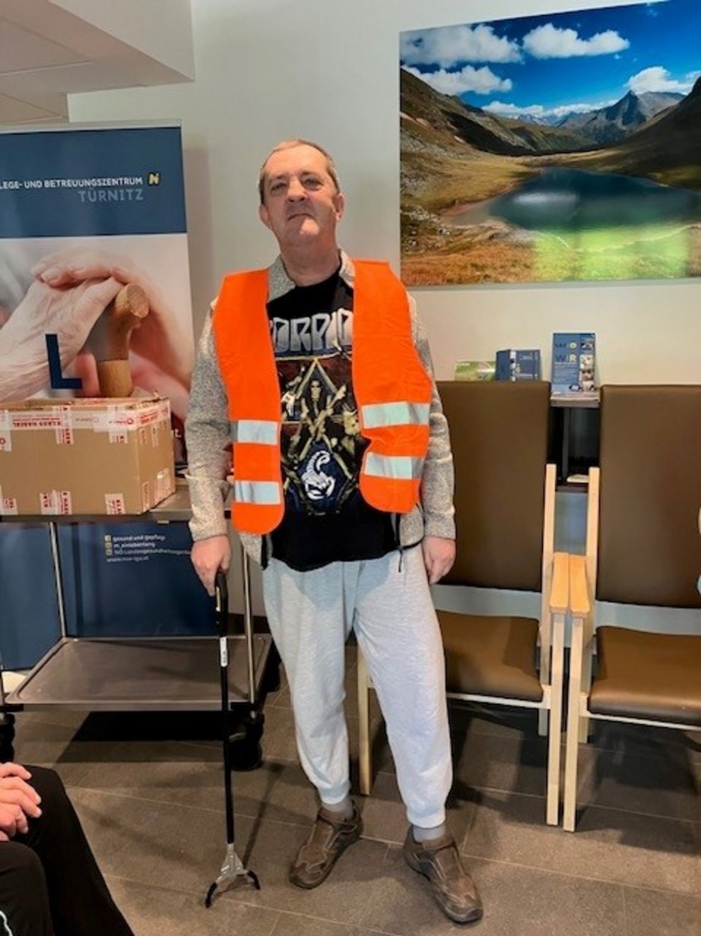 Nachdem sich unsere Bewohnerinnen und Bewohner bereit gemacht hatten...