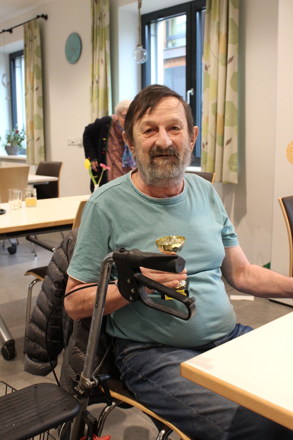 Platz 2 sicherte sich Herr Bichler Karl Johann.