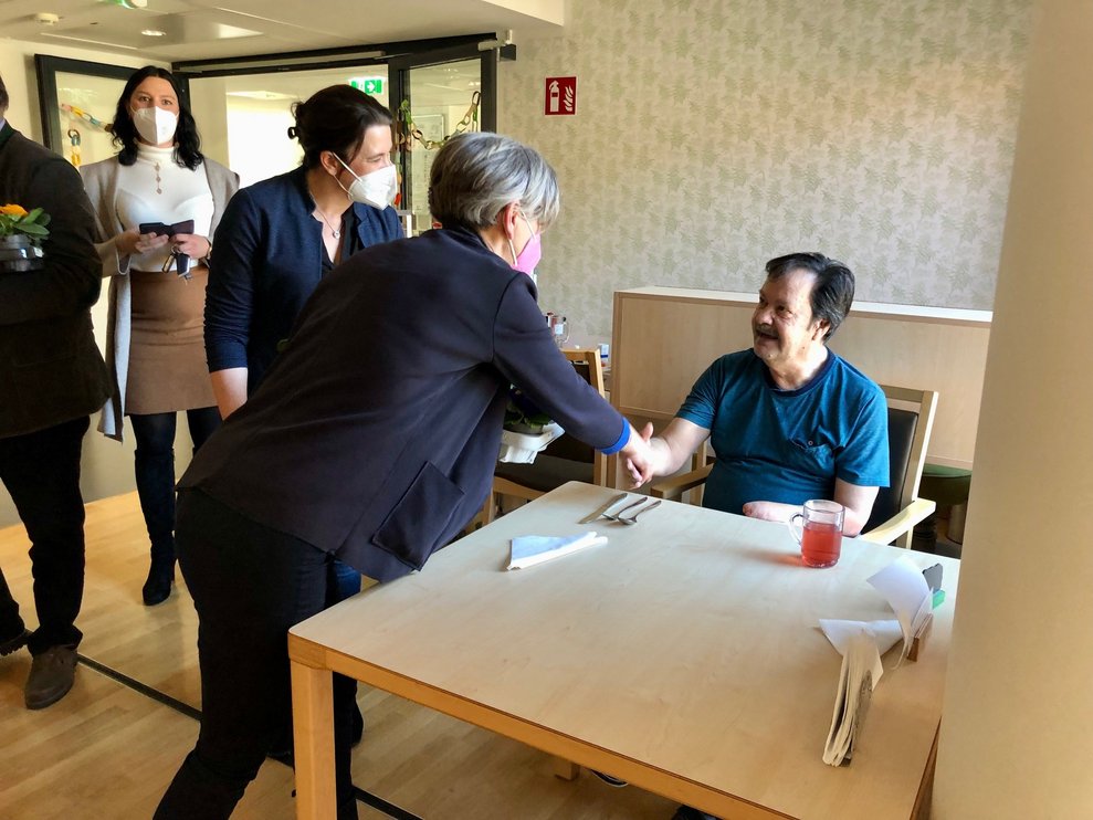 und jeder Bewohner...