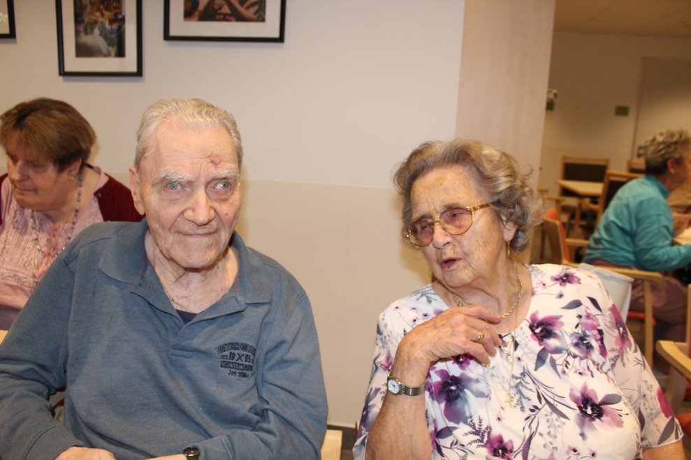 Während der Pause wurde weiterhin der Musik gelauscht...