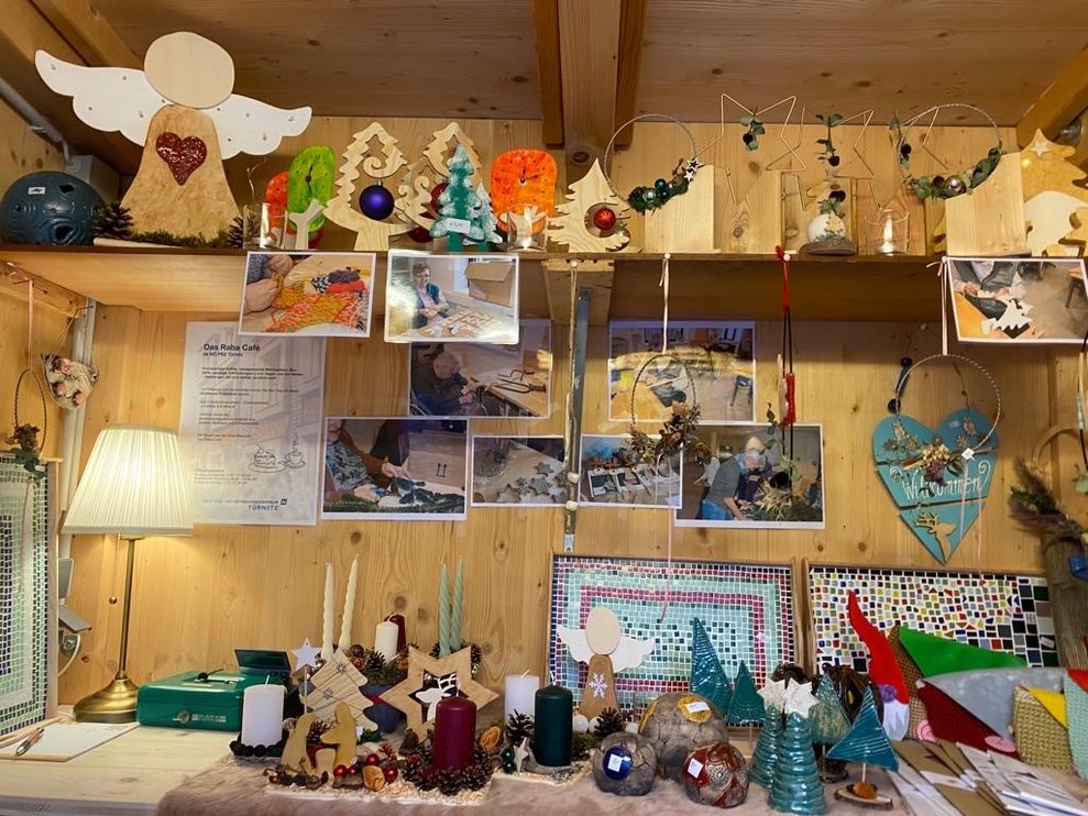 verbreiteten wir weihnachtliche Stimmung.