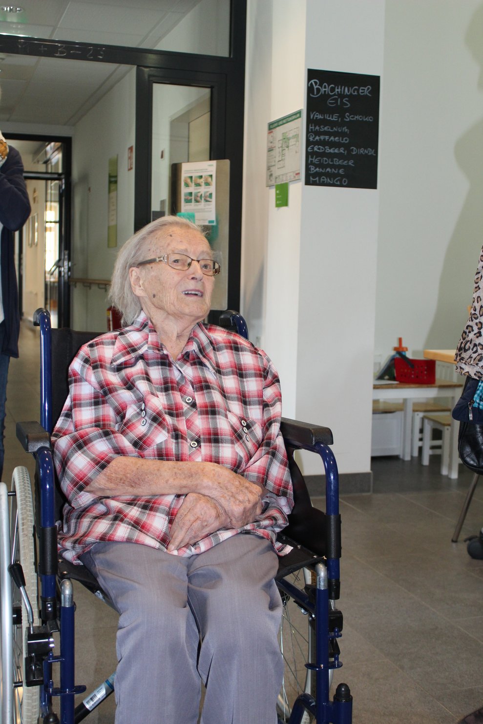 Das gefeierte Geburtstagskind...