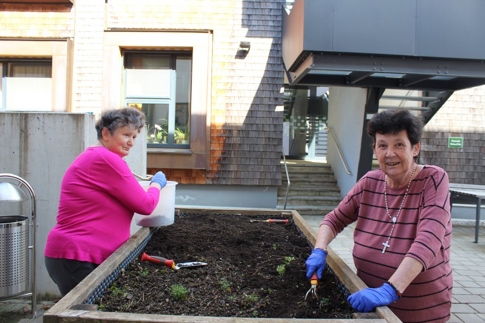 Die Anfangs harte Arbeit...