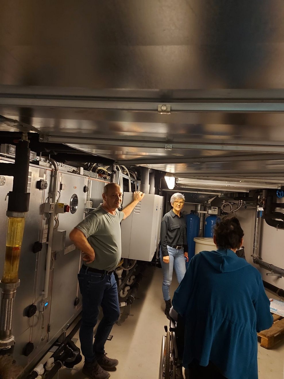 geführt. Dabei wurde fleißig erklärt...