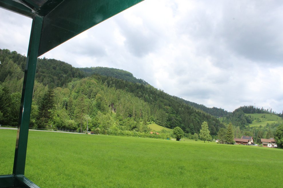 Berge und Wiese in der Türnitzer Umgebung