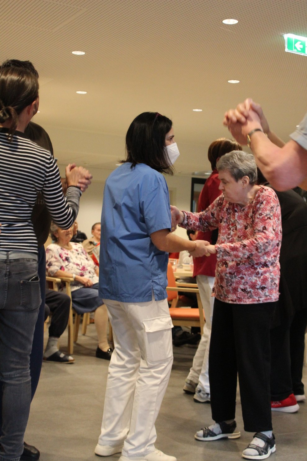 blieb die Stimmung ausgelassen...