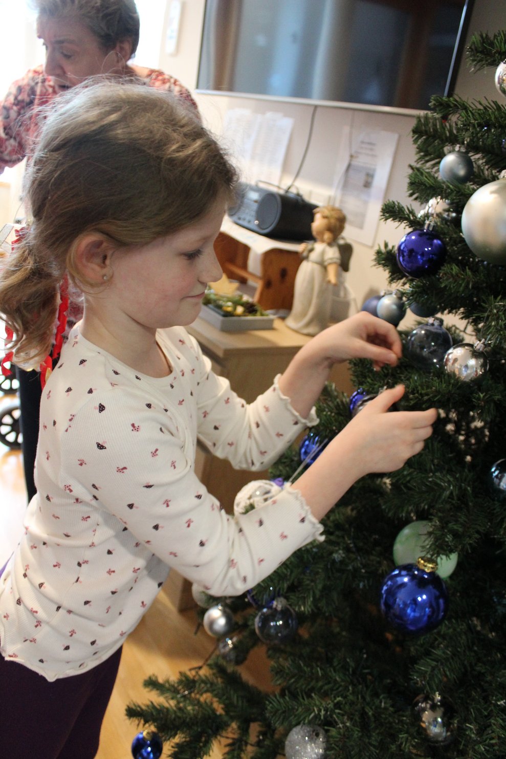 wurden so, rechtzeitig vor der Bewohnerweihnachtsfeier,...