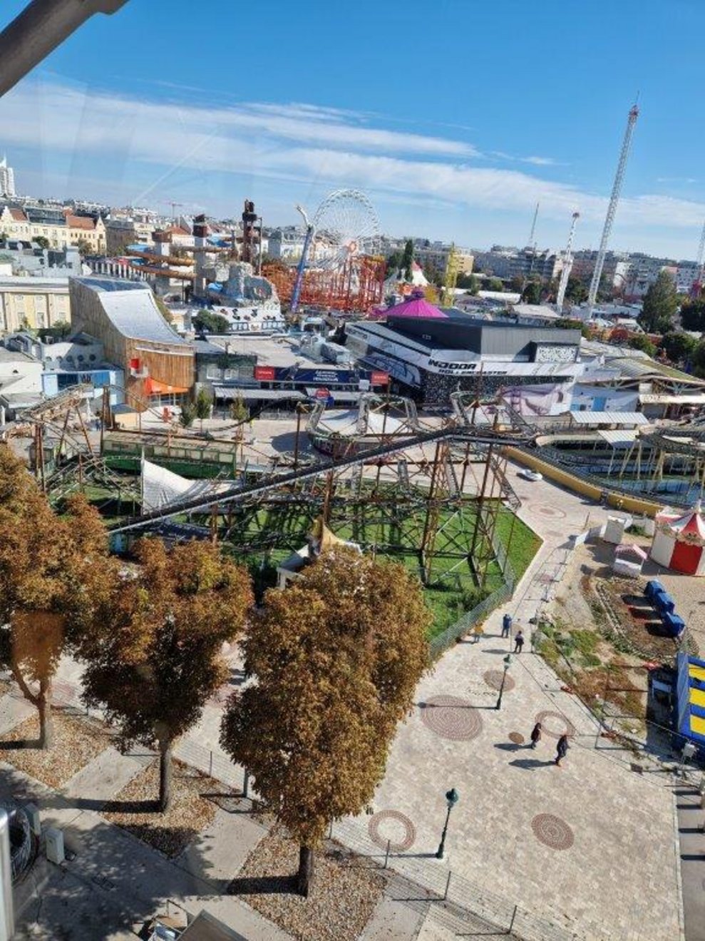 von Wien, blieben aber alle entspannt und ruhig.