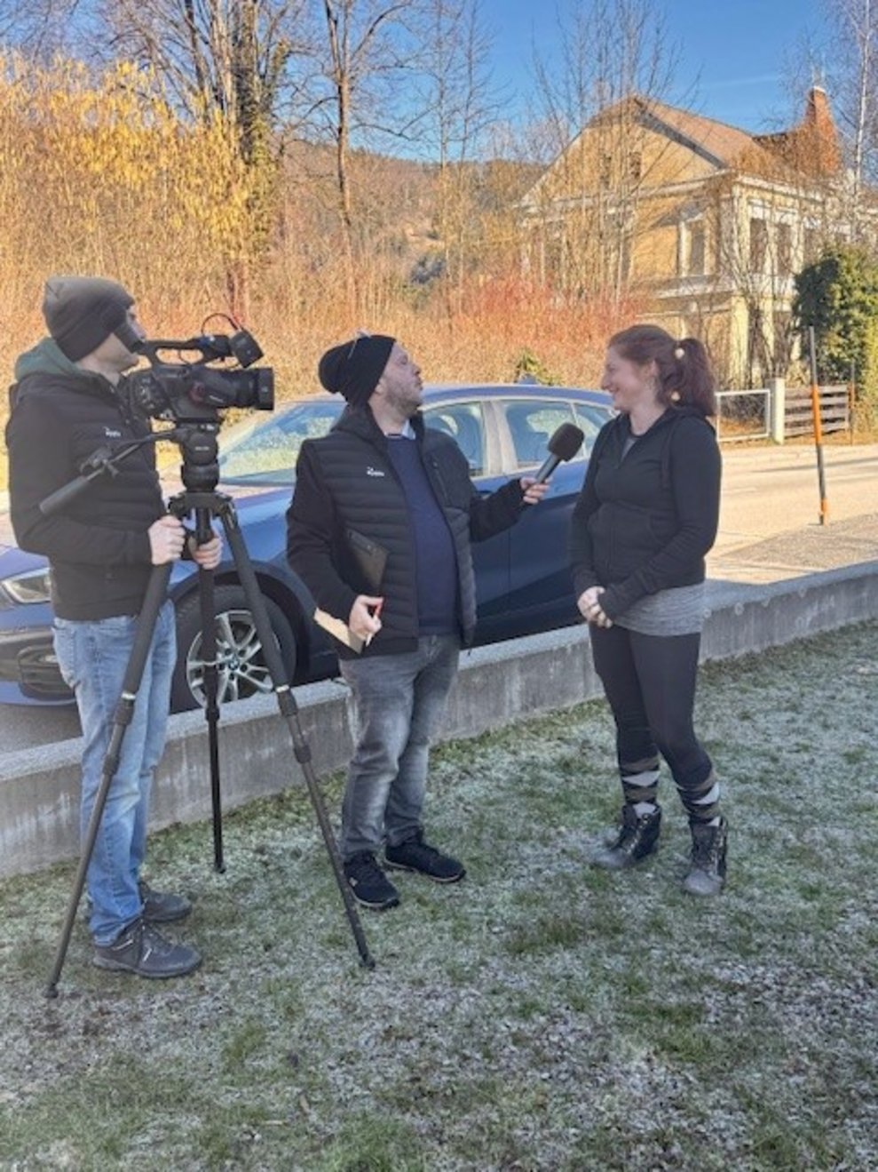 unsere Mitarbeiterin Stefanie Steiner...