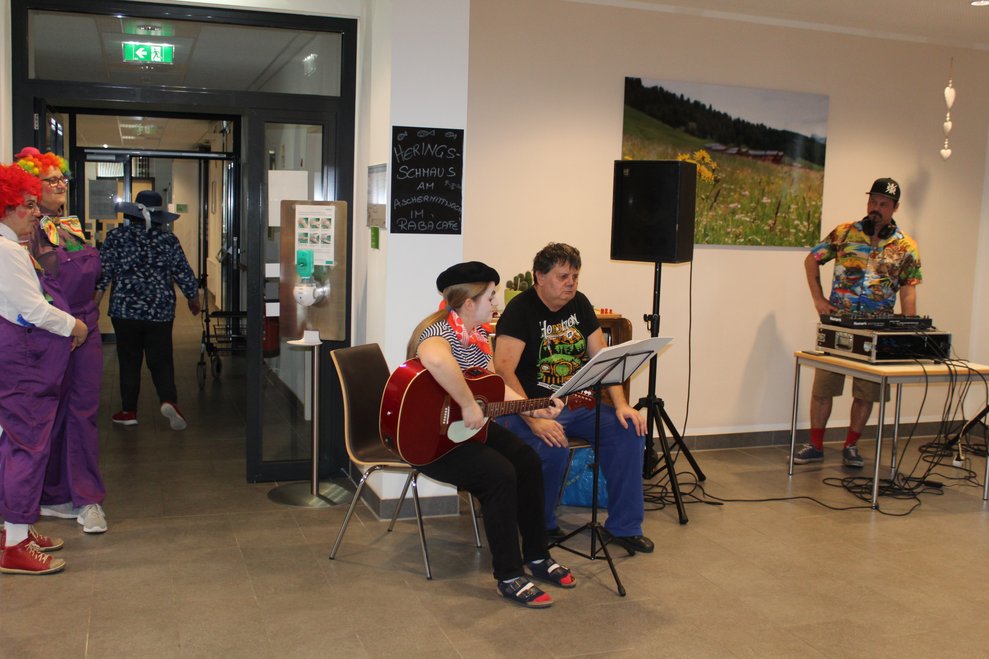 Auch die Showeinlagen...