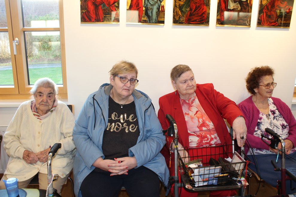 Viele unserer Bewohnerinnen...