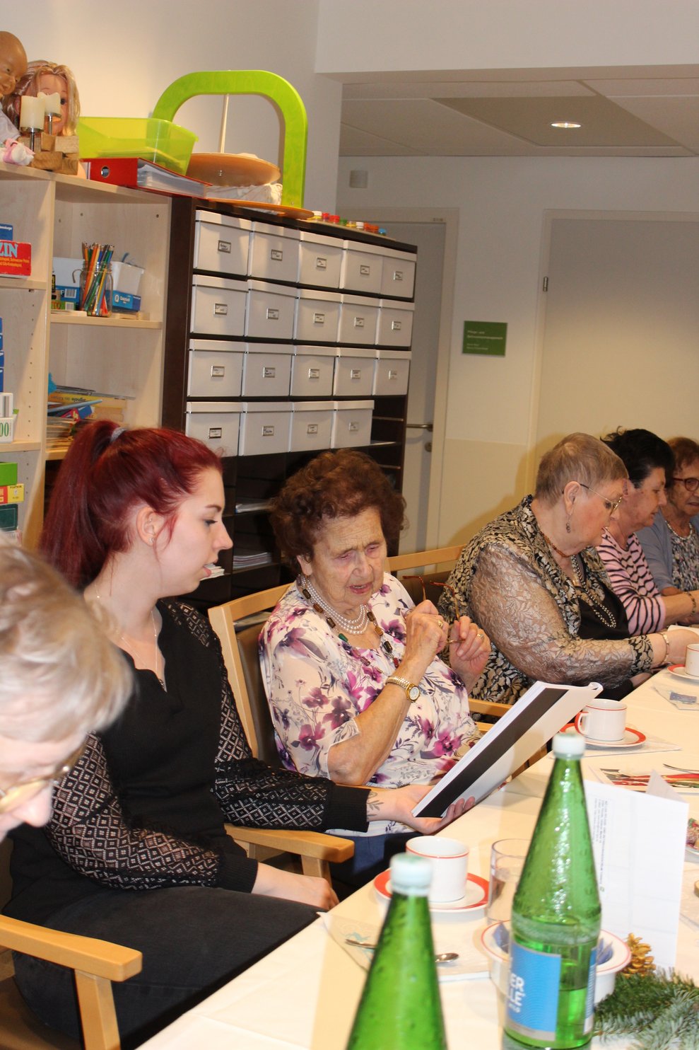 oder über das ein oder andere Gedicht nachdenken.