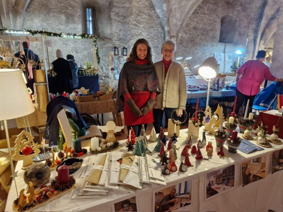 Mit guter Stimmung...