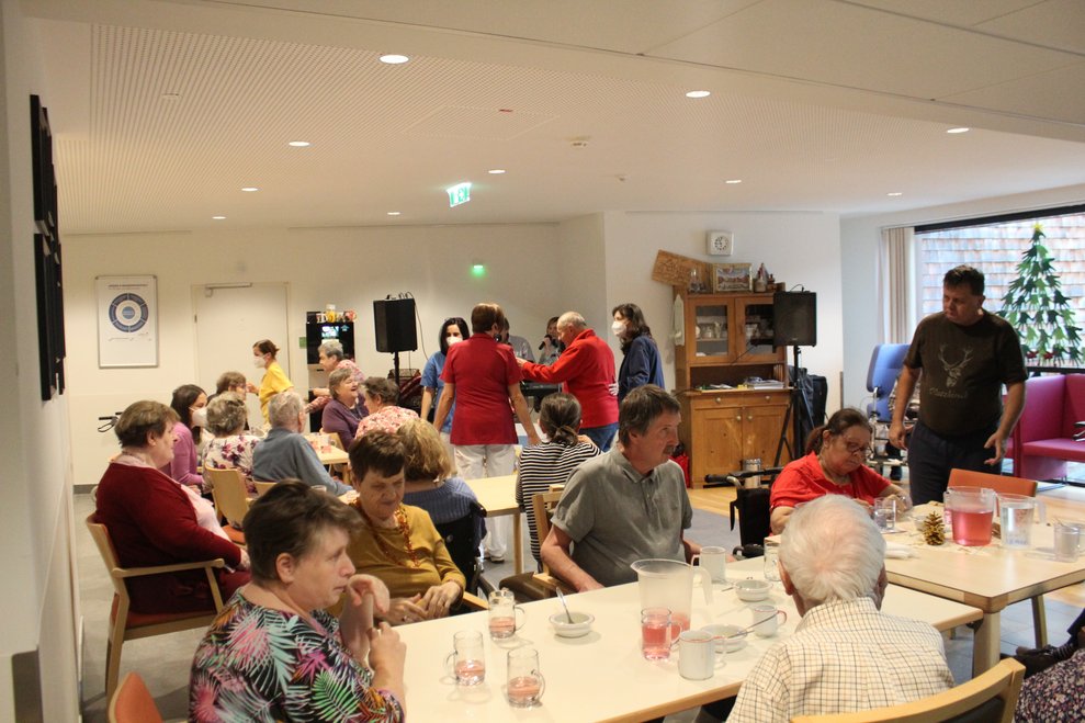 Diese wurde zwischendurch von den BewohnerInnen genossen.