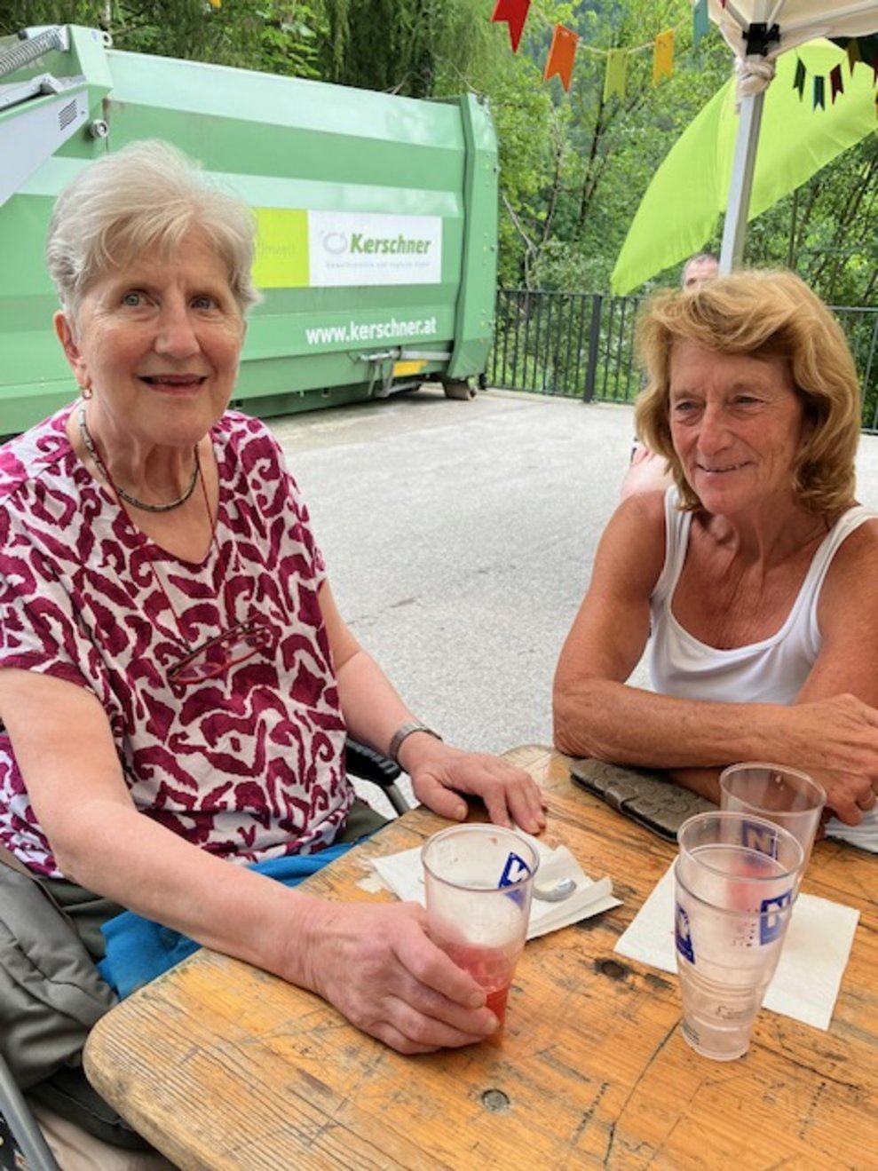 Sicher sorgte nicht nur das gute Wetter....