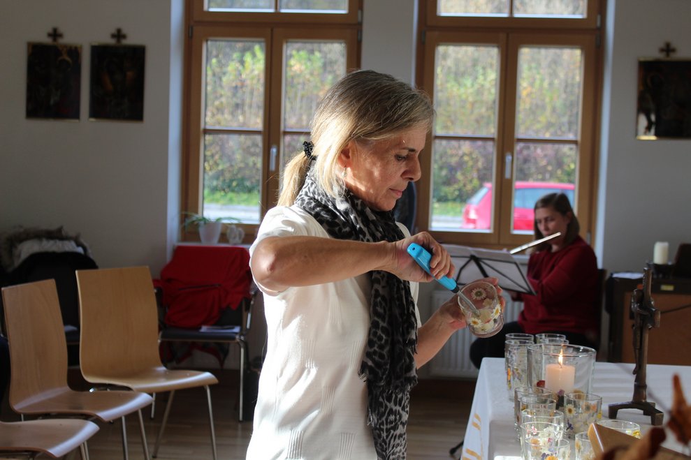 Für jeden Verstorbenen wurde ein Licht entzündet...