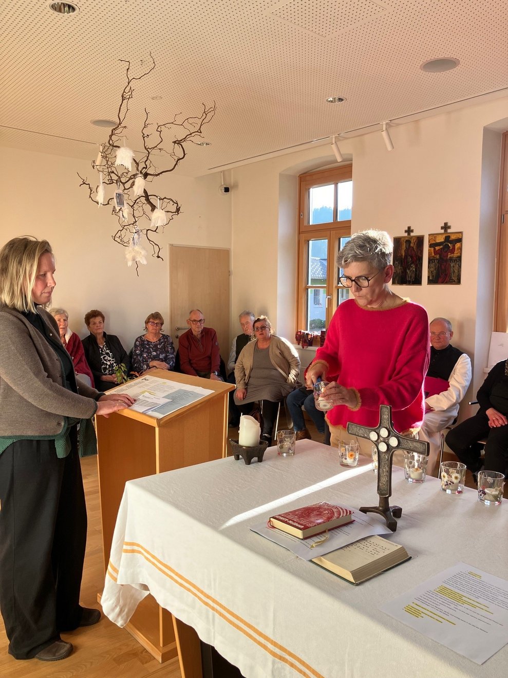 begleitete unser Palliativteam mit herzlichen Worten...