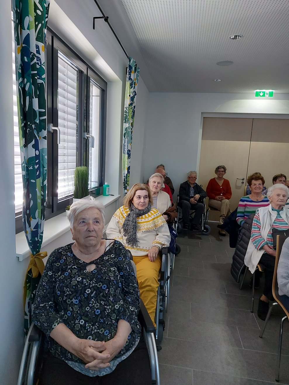 merkte man durch den regen Andrang...