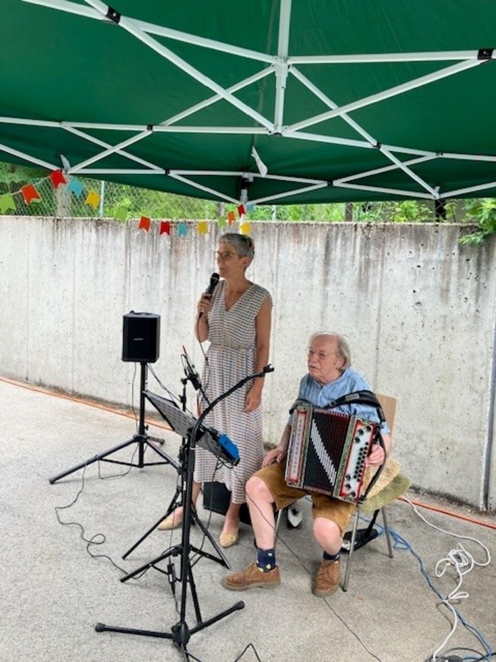 nach der feierlichen Eröffnung durch unsere Direktorin...