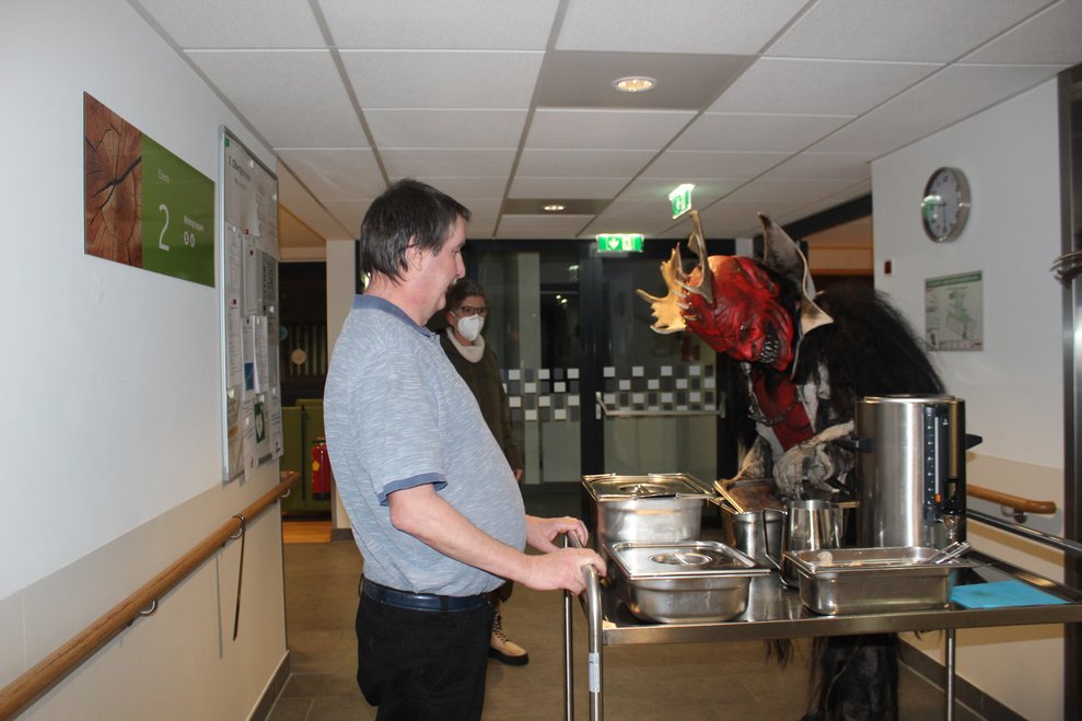 Auch unsere BewohnerInnen im Haus...