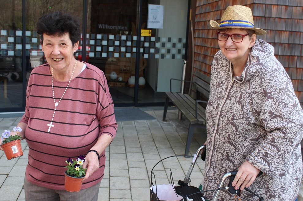 und mit viel Freude und Elan...