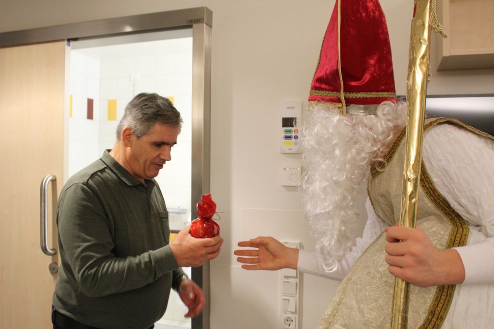 Es freuten sich alle sehr.