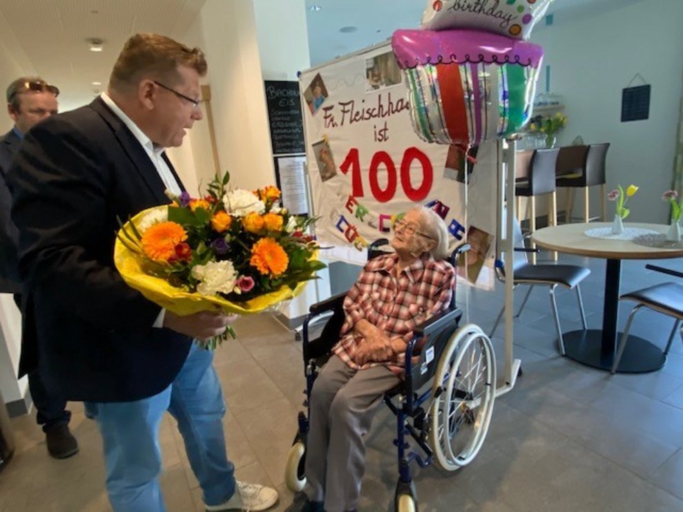 wurde auch von offizieller Stelle geehrt.