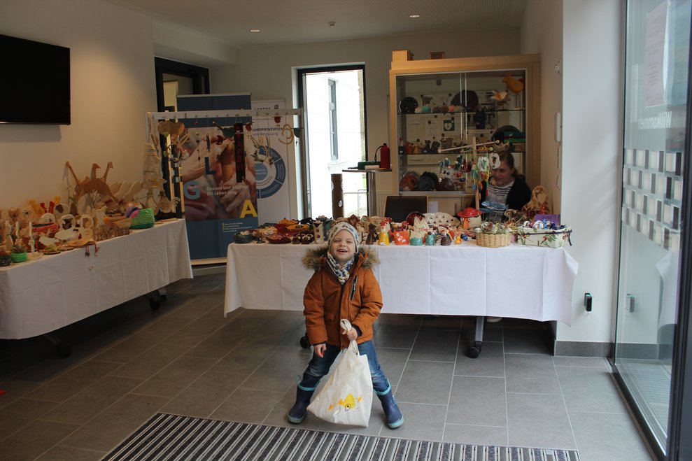 Egal ob für "Klein"...