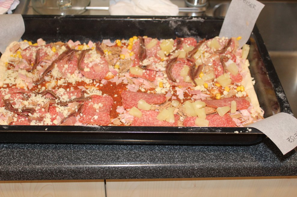 super leckere Pizza gemacht.
