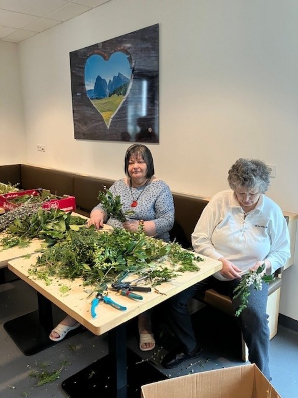 so konnten unsere Bewohnerinnen und Bewohner...