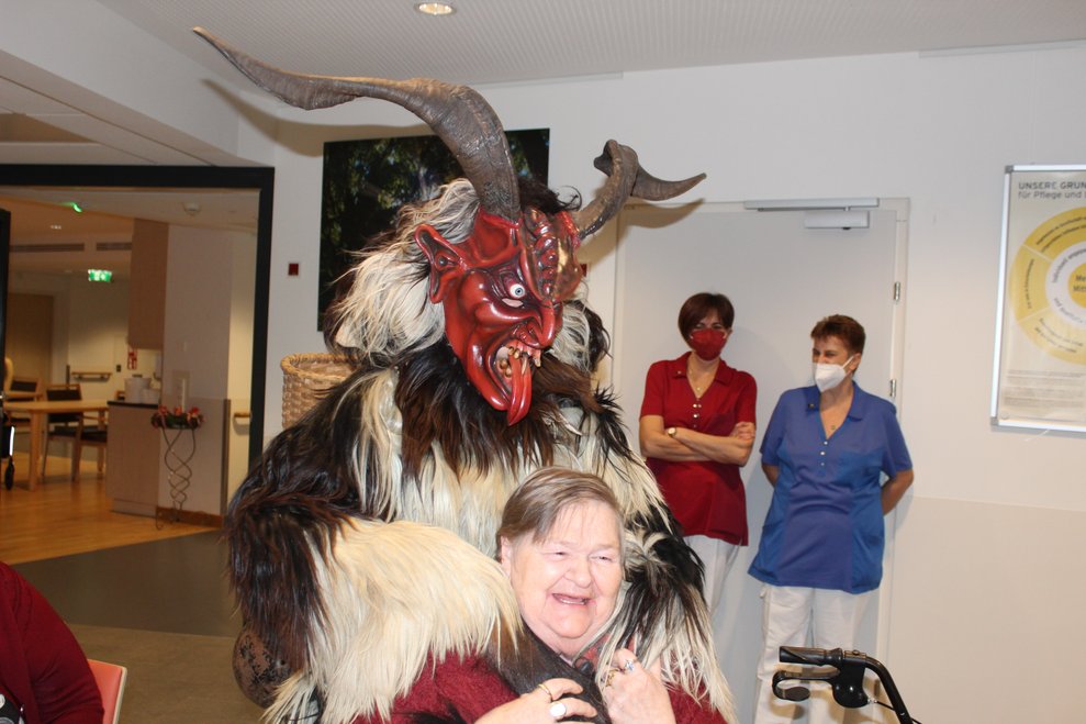 Nikolaus & Krampus zu Besuch