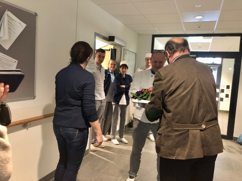 und auch bei den Mitarbeitern und Mitarbeiterinnen...