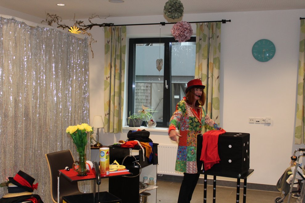 Bereits zu Beginn der Vorführung...