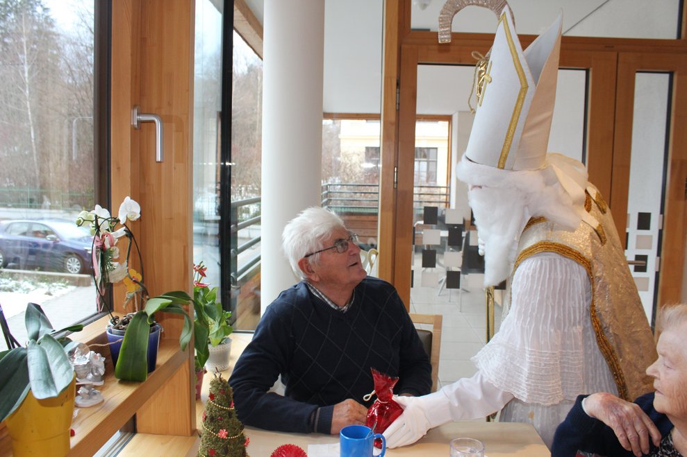 Nikolaus & Krampus zu Besuch