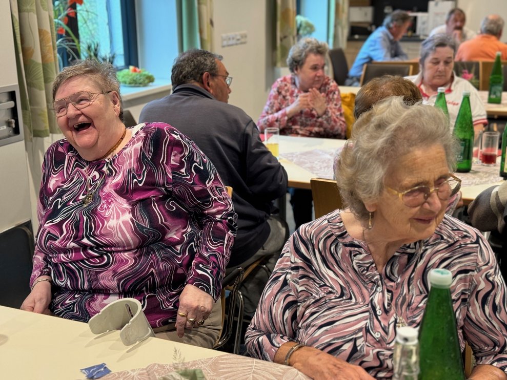 und diese gute Laune...