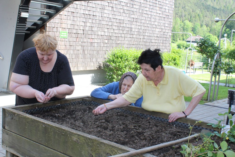 Bei strahlendem Sonnenschein...
