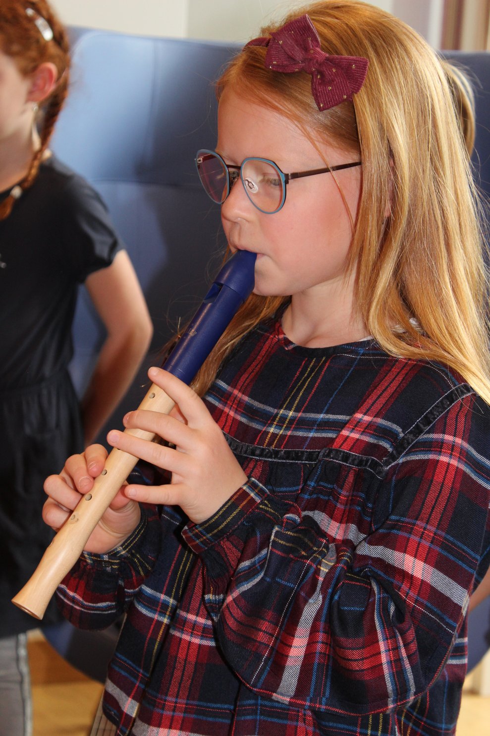 Die talentierten Kinder hatten auf verschiedenen Instrumenten...