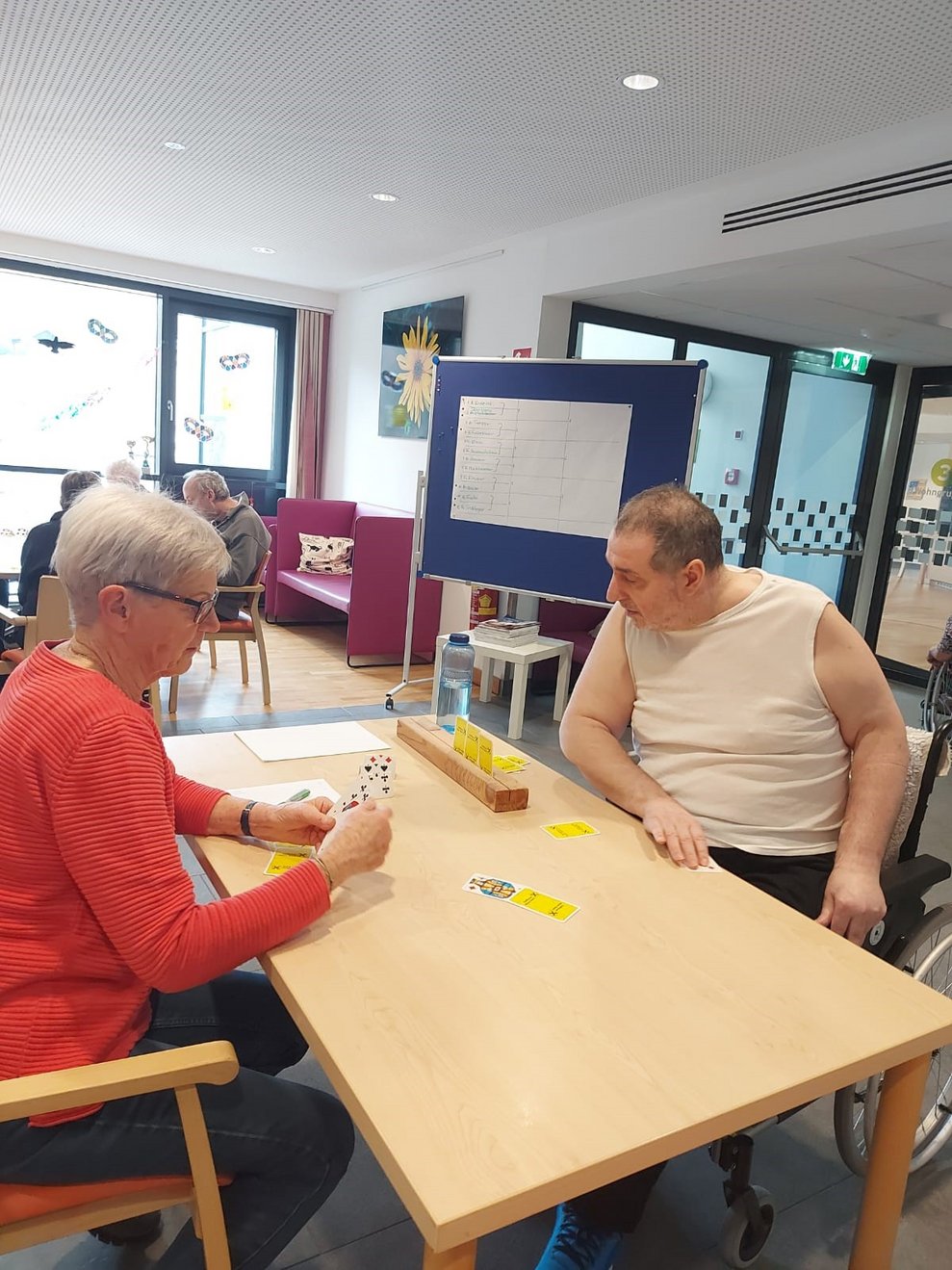 Voller Begeisterung...