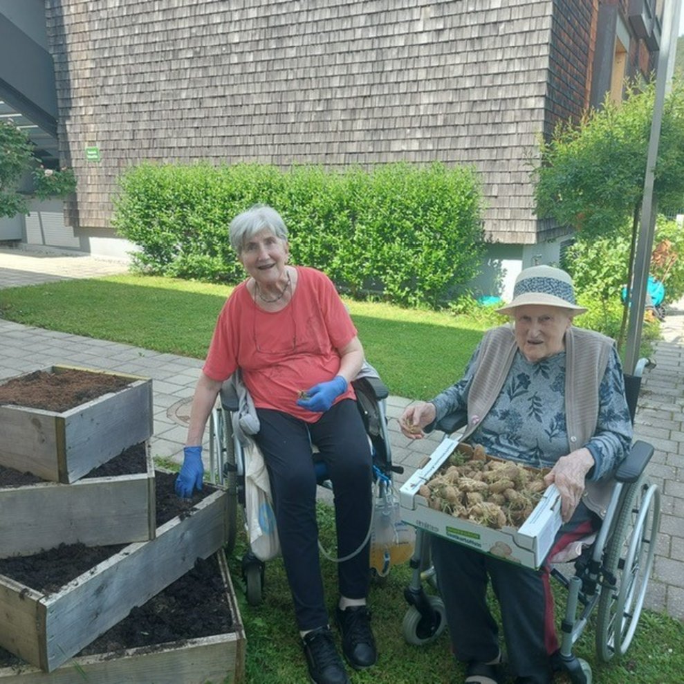 Auch wenn unsere Bewohnerinnen und Bewohner...