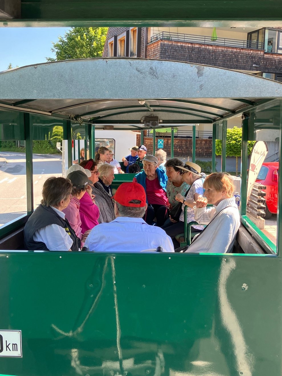 Bei den Zielen angekommen...