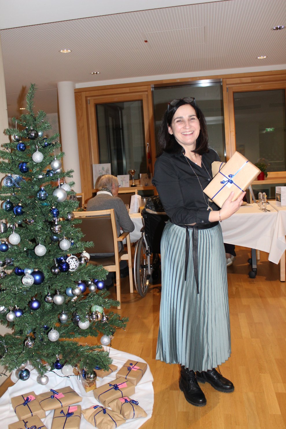 In jedem Stockwerk...