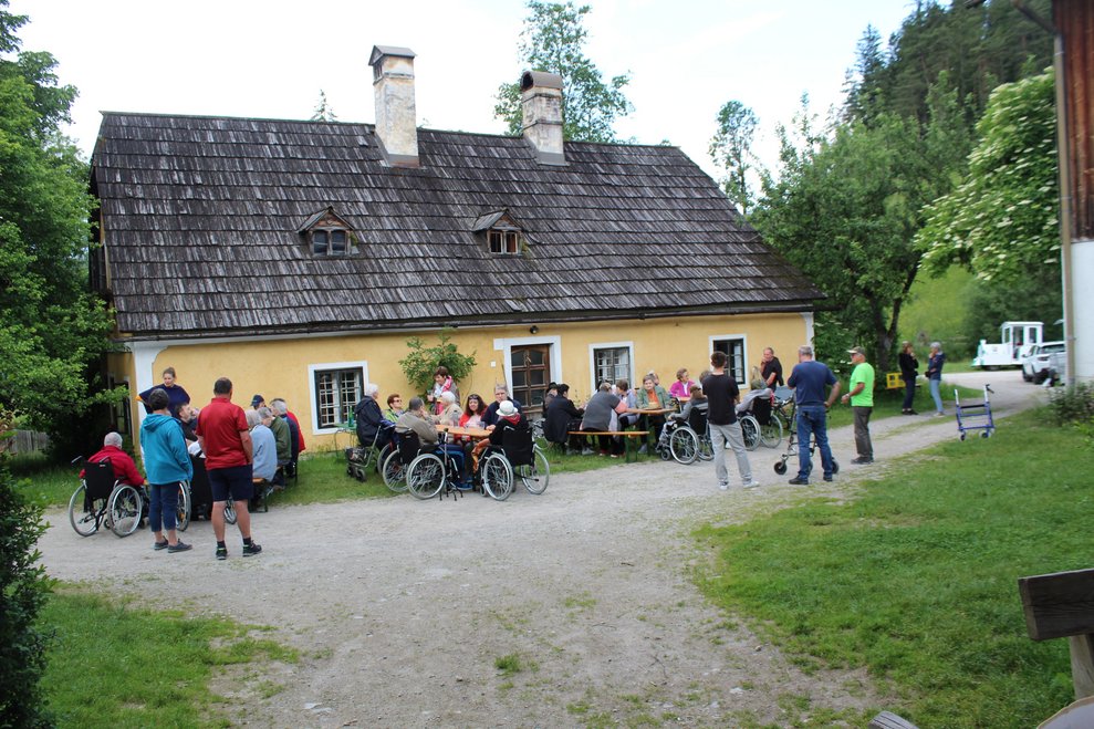 in der frischen Natur,...