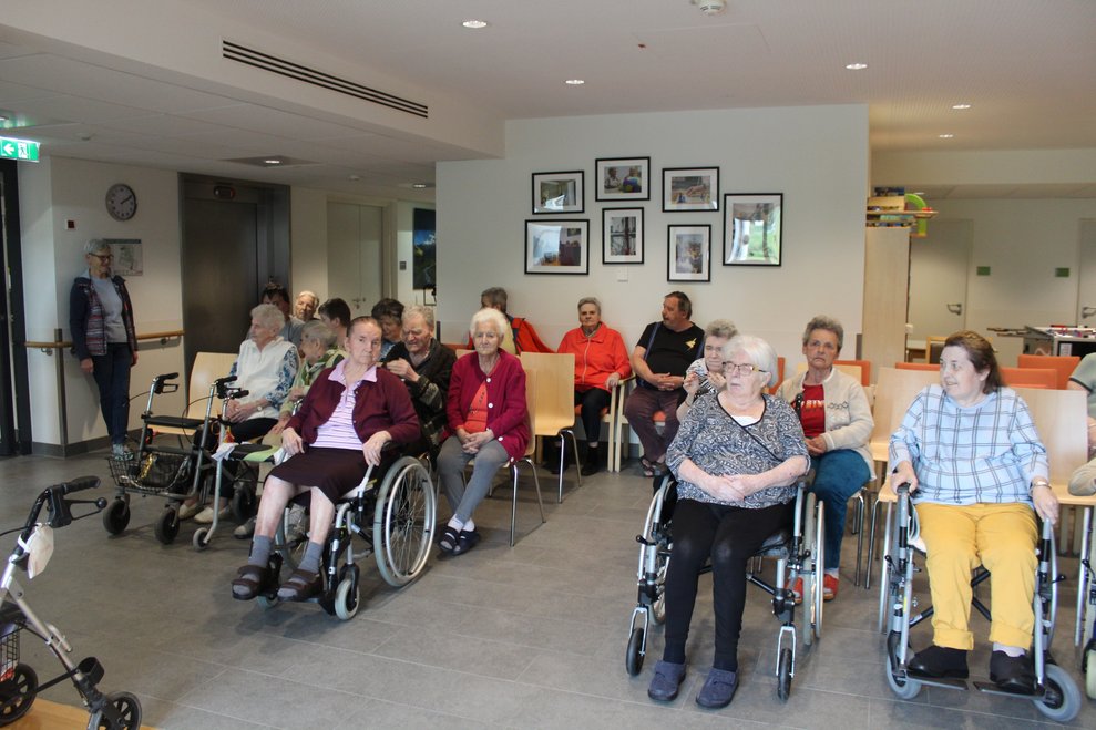 Viele der Bewohnerinnen...