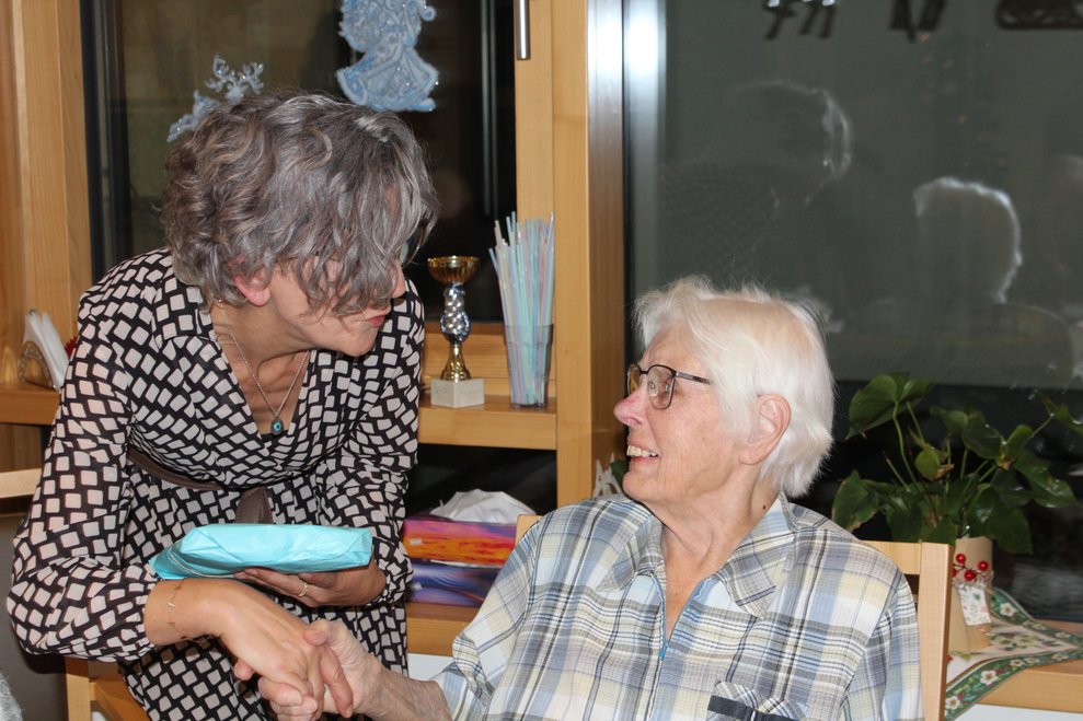 ins Gesicht zauberte.