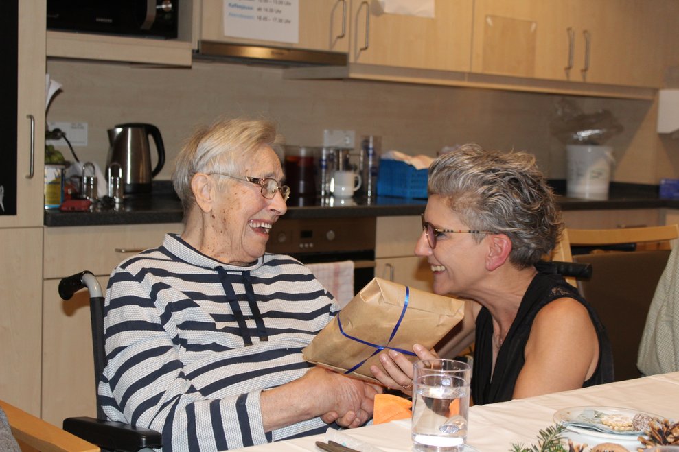 freudige Bescherung.