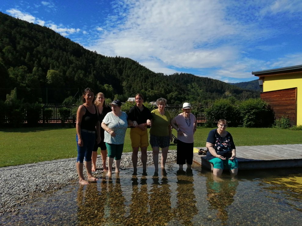 Besuch Naturschwimmbad