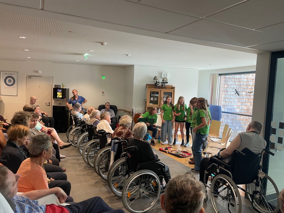 viele unserer Bewohnerinnen und Bewohner...